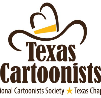 National Cartoonists Society/Texas Chapter logo design